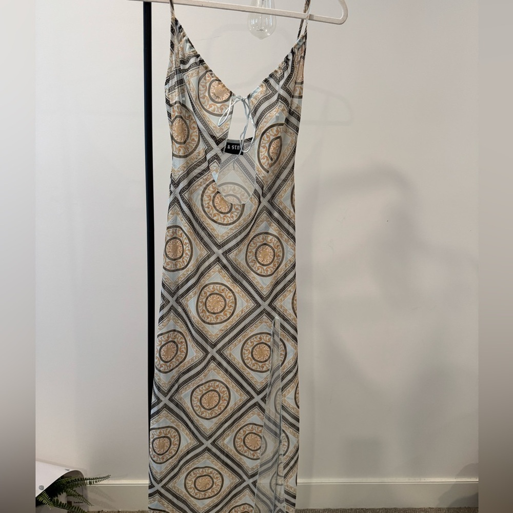 Jagger & stone printed maxi sundress